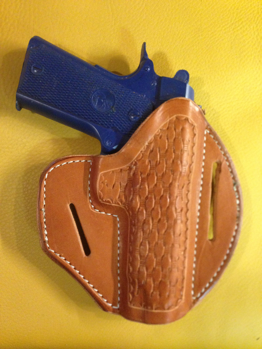 Pancake Holster High Bar J Leatherworks