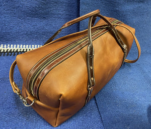 Buffalo Leather Duffle Bag