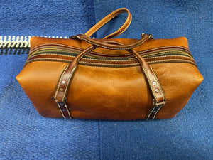 Buffalo Leather Duffle Bag