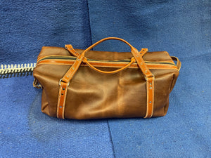 Buffalo Leather Duffle Bag