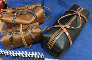 Buffalo Leather Duffle Bag