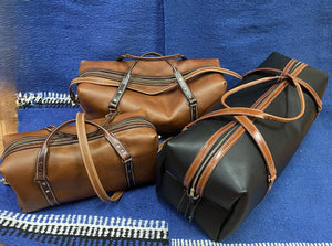 Buffalo Leather Duffle Bag