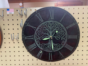 Custom Leather Clocks