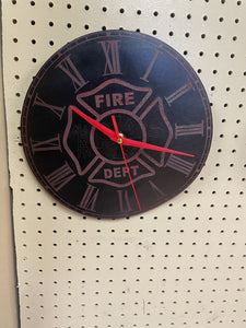 Custom Leather Clocks