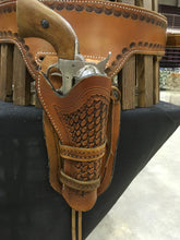 "The Cattleman" Western 6-Gun belt