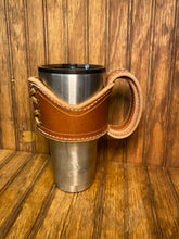 Cup with Leather Handle