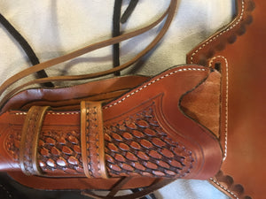 "The Cattleman" Western 6-Gun belt